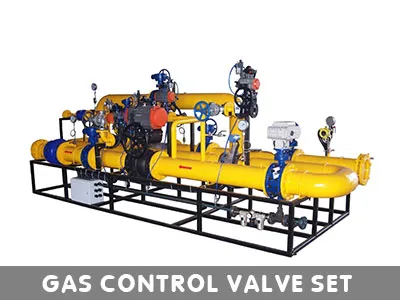 Gas-control-valve-set