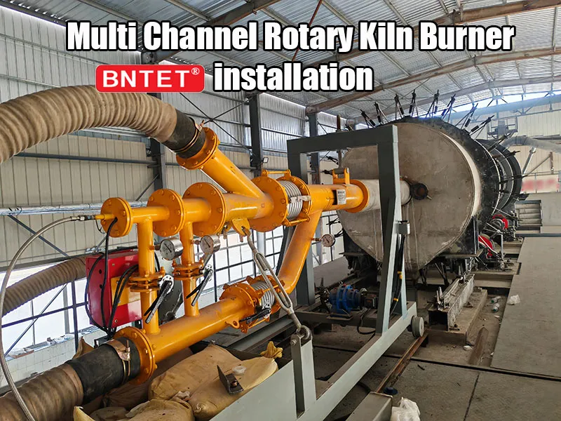 Multi-Channel-Rotary-Kiln-Burner-installation