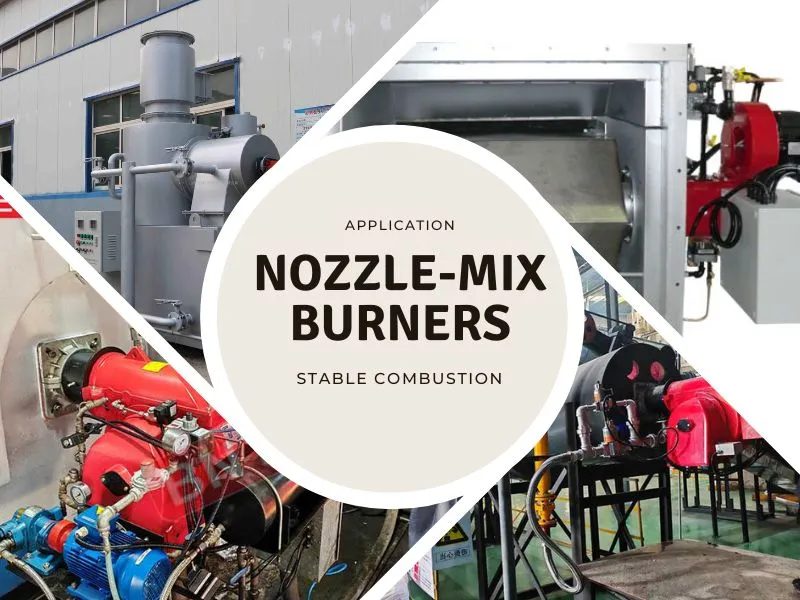 Application of Nozzle-Mix Burners